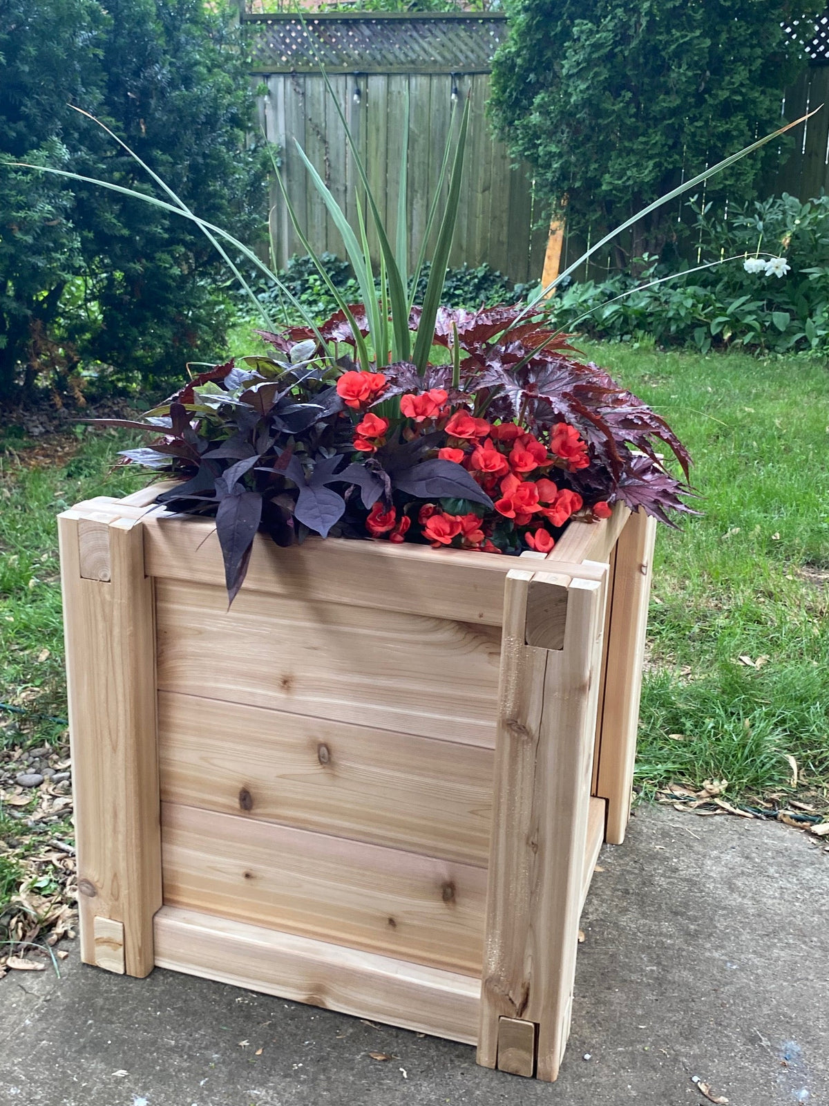Cedar Planters & Raised Garden Beds – Handcrafted in Canada