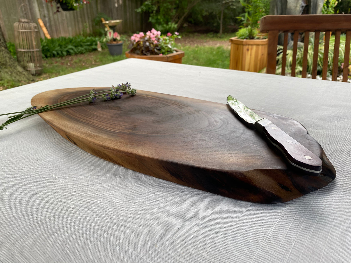 Handmade Wooden Cutting Board – Kitchen Chopping Block